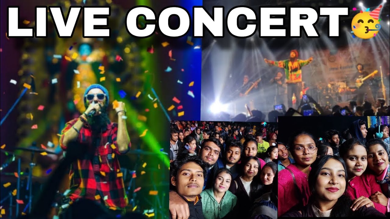 Snigdhajit Bhowmik 's live concert 😍 | college program | vlog