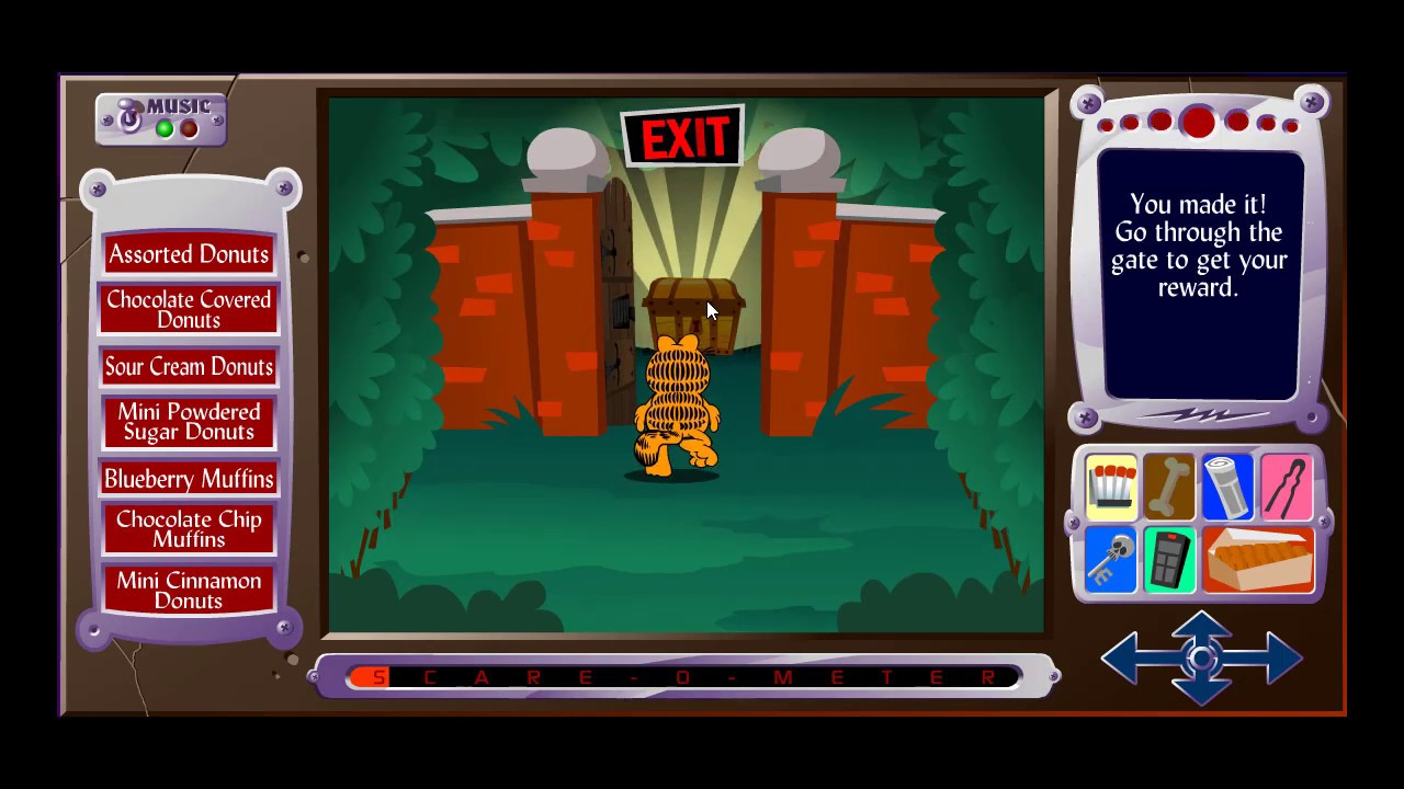 SCARY SCAVENGER hunt 2: JUEGO DE GARFIELD - COMO PASARLO