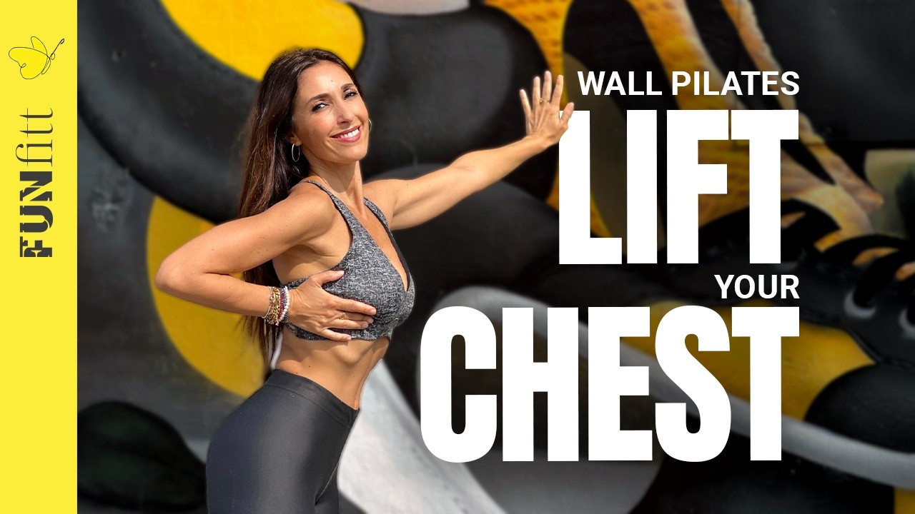 Pilates Wall Chest Lift | Chest Workout for Women