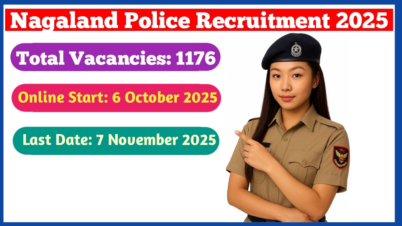 Nagaland police recruitment 2025 | police recruitment 2025 nagaland