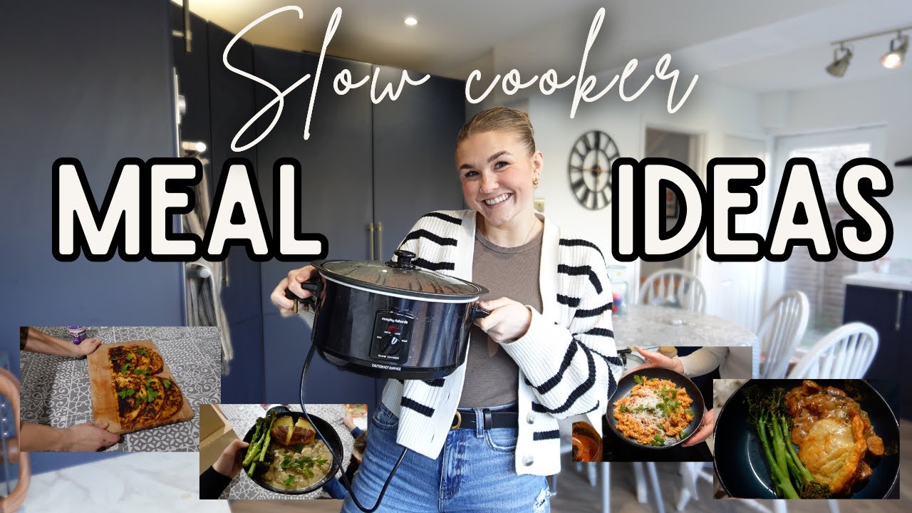 EASY SLOW COOKER MEALS | Family Friendly Slow Cooker Meals UK