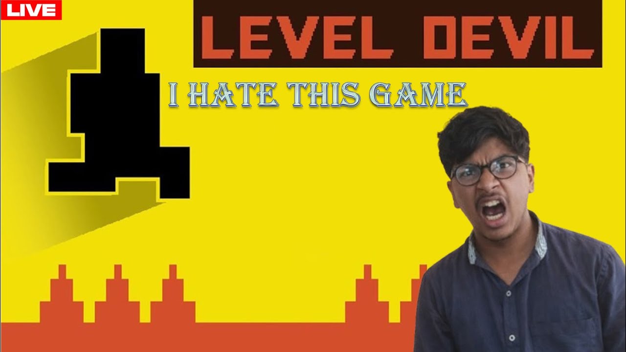 LEVEL DEVIL GAME LIVE 🔥 | 99% Log FAIL 😱 | Extreme Troll Game | Hindi Live