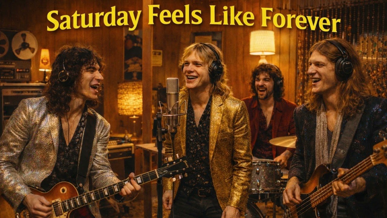 Saturday Feels Like Forever – Midnight Canyon Revival | 70s Pop Rock Singalong Anthem