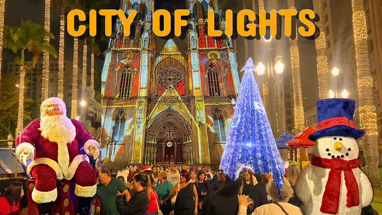This Is How São Paulo Celebrates Christmas! (Walking Tour)