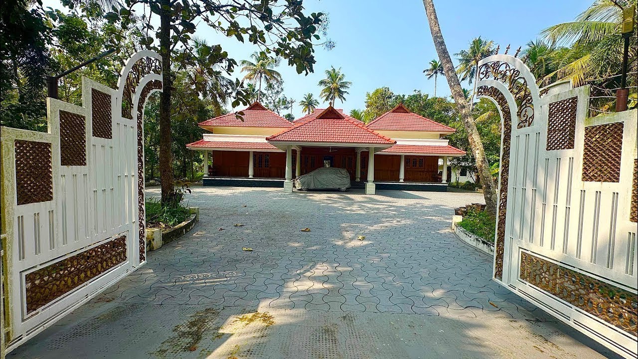 84 സെന്റ് സ്‌ഥലം ഒറ്റ നില വീട് 4 attached bedroom 2950 square feet 
