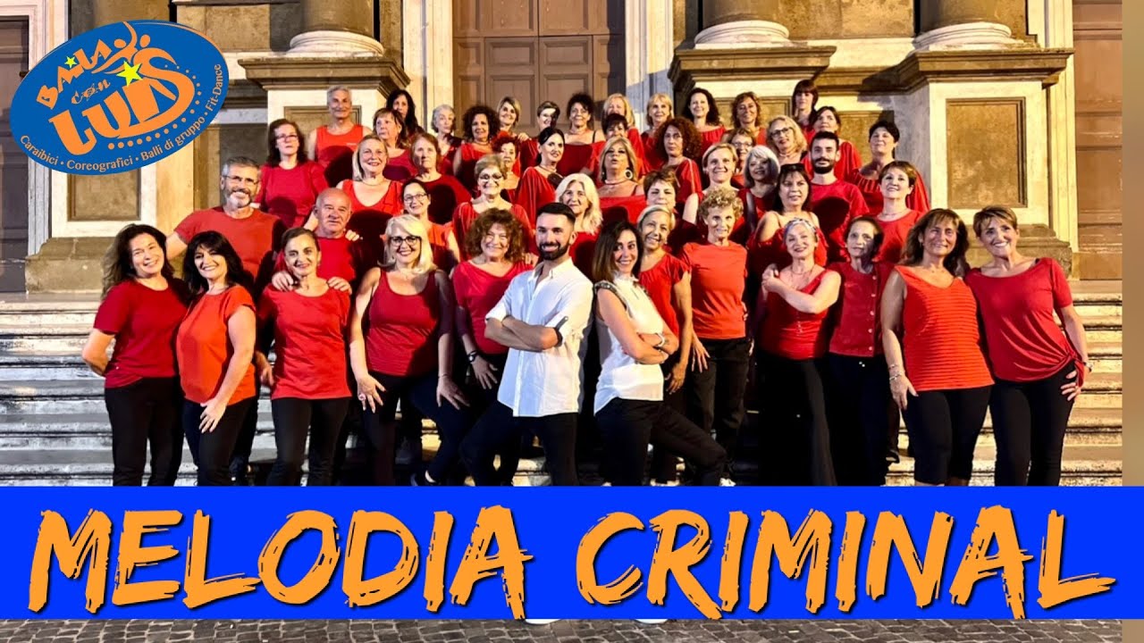 MELODIA CRIMINAL Fred De Palma, Ana Mena COREOGRAFIA + BALLO DI SPALLE || BAILA CON LUIS 2023