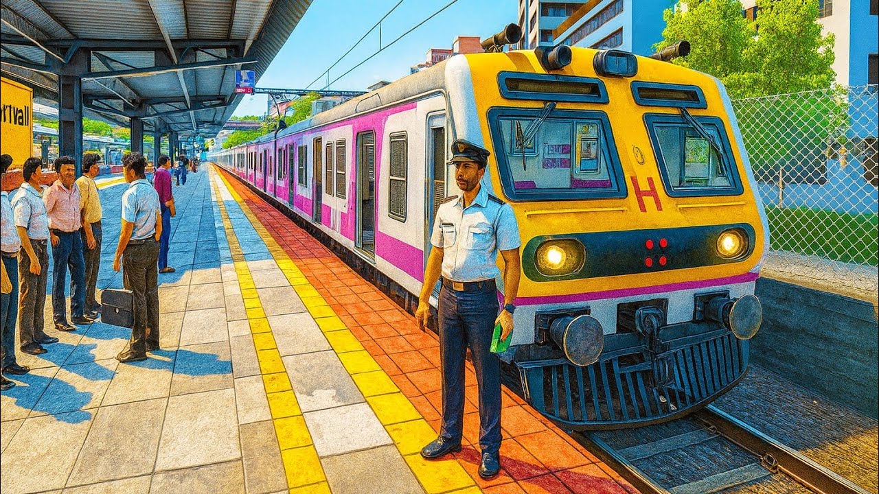 My First Day As Locopilot In Indian Local Train | Indian Train Simulator |  