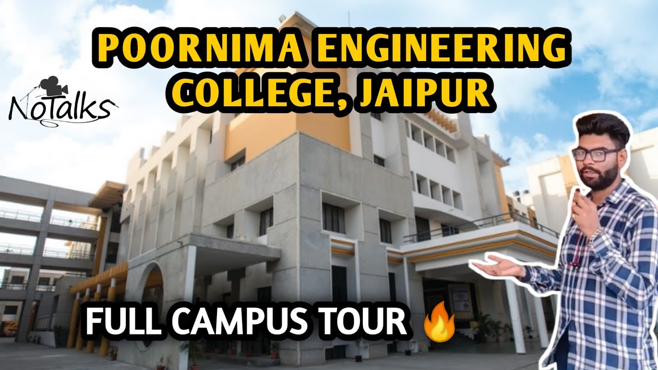Poornima College Of Engineering| Complete Campus Tour 🤩💯|#btech #rtukota #notalks #jaipur
