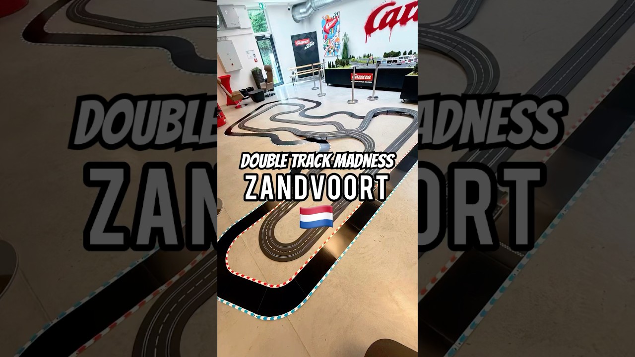 Double the track, Double the fun! Carrera Digital vs Hybrid at Zandvoort Circuit🕹️🎮 #zandvoort #f1