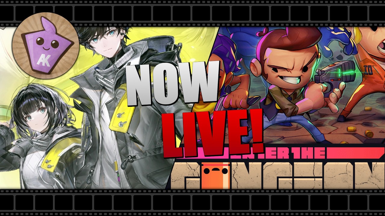 [LIVE] Arknights Endfield + Enter The Gungeon FIRST PLAYTHROUGH!