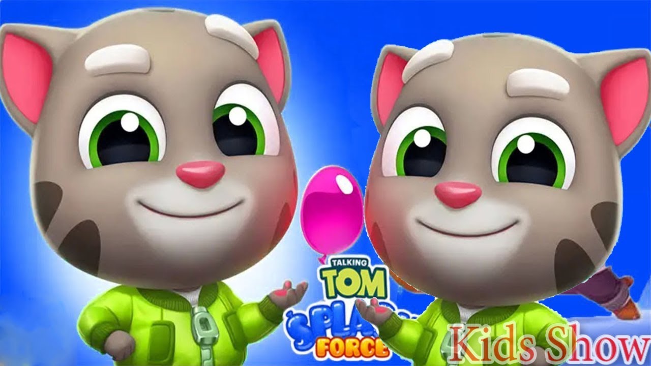 ГОВОРЯЩИЙ ТОМ ВСПЛЕСК СИЛЫ Серия 17 Talking Tom Splash Force Новая Игра про мультик