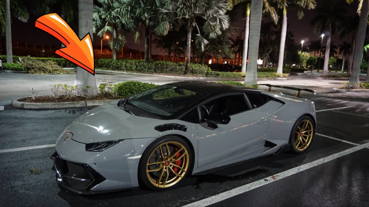 RENTED A TASTEFULLY MODDED HURACAŃ IN MIAMI!