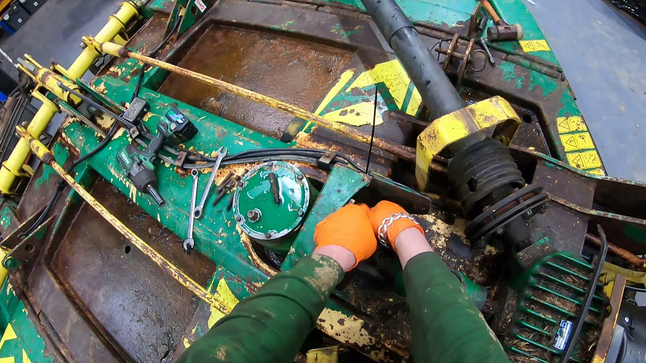Spearhead multicut middle gearbox clutch installation and adjustment