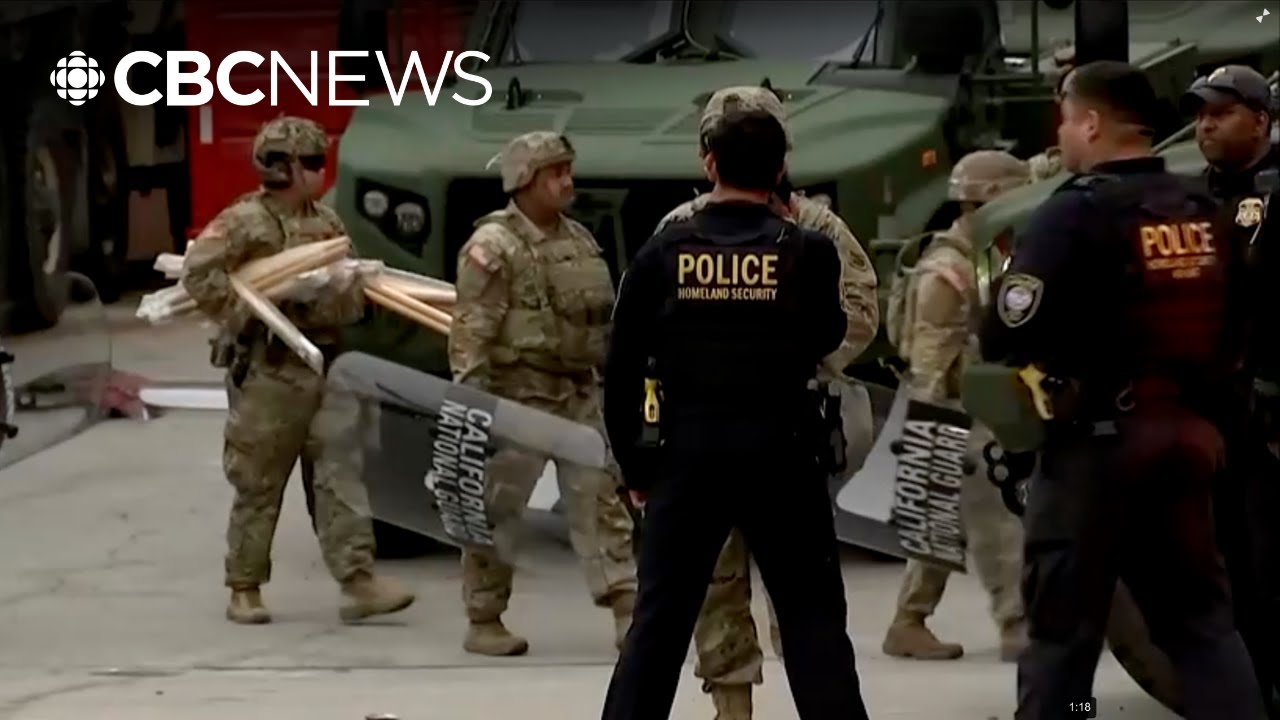 Trump-deployed National Guard arrives in L.A. over immigration raids
