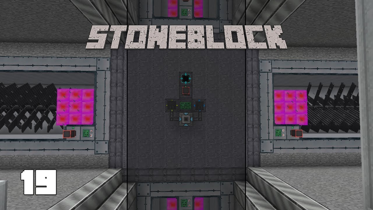 StoneBlock EP19  Extreme Reactors Turbines + Draconic Energy Storage