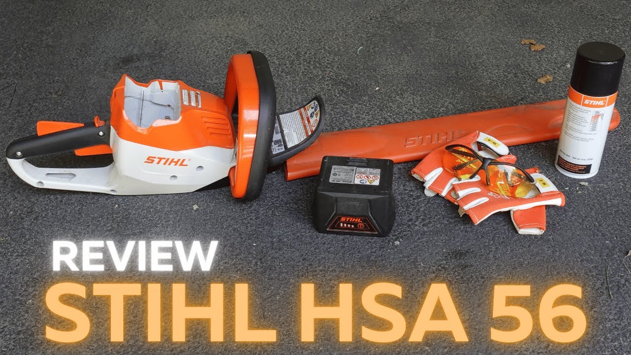 Stihl HSA 56 Hedge Trimmer Review