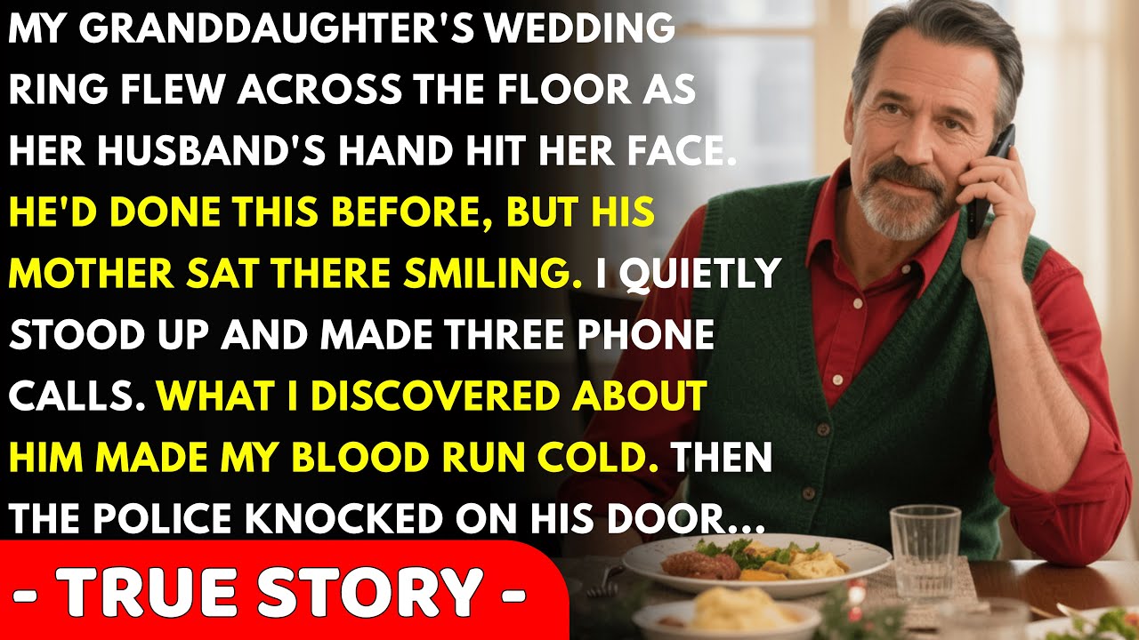 My Granddaughter's Husband Hit Her At Sunday Dinner. I Made Three Calls, And He Had No Idea What ...