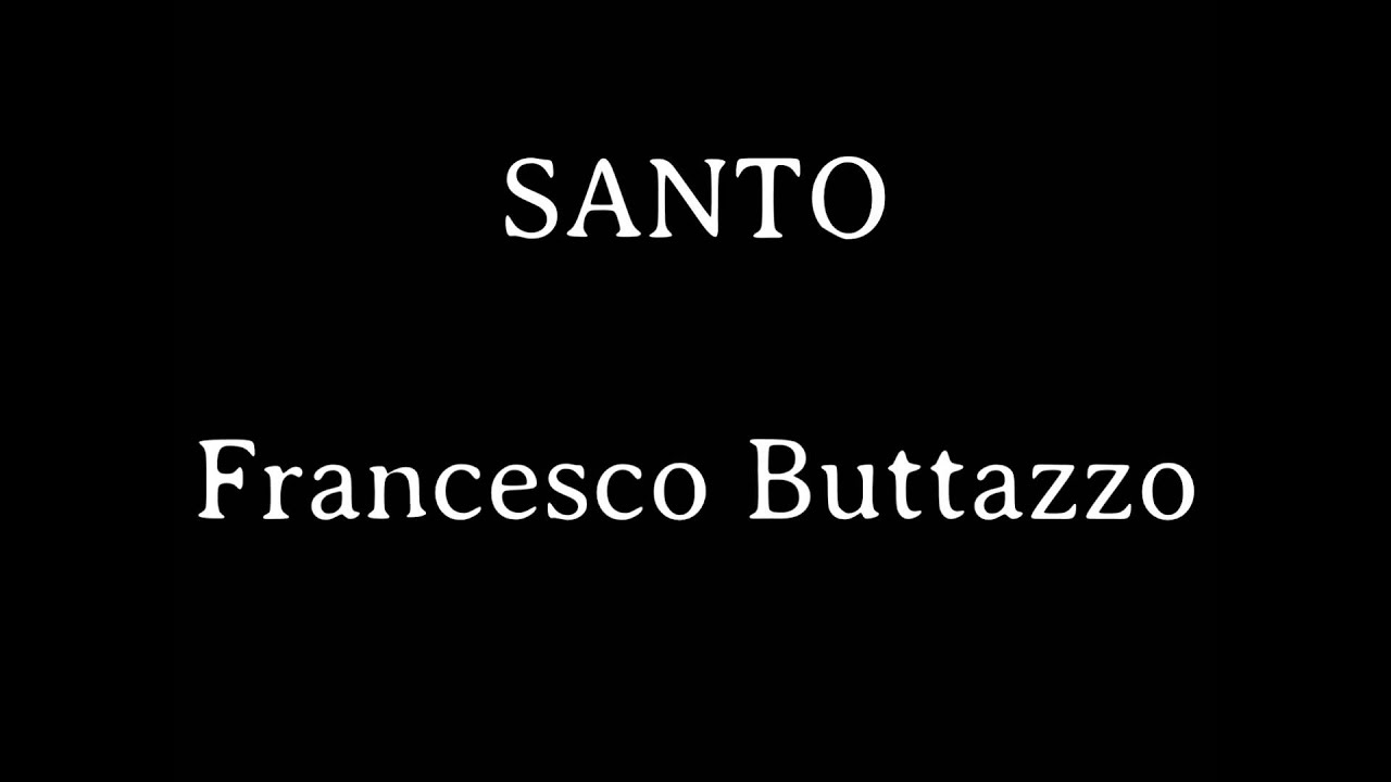 Santo (Francesco Buttazzo)