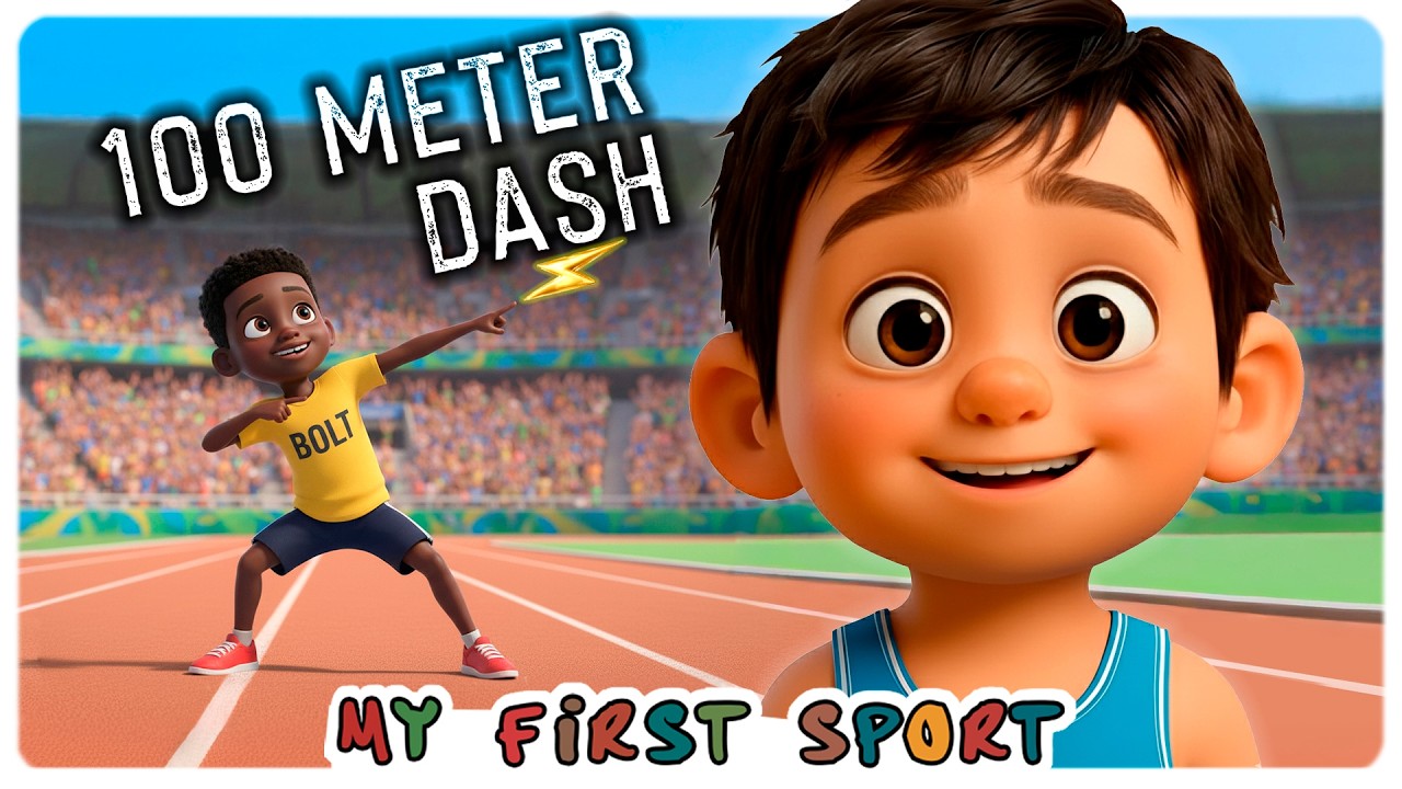 100-METER DASH: Running like USAIN BOLT! ⚡