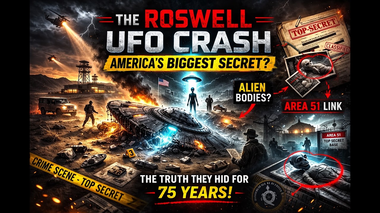 The Roswell UFO Crash: America&rsquo;s Biggest Secret Revealed