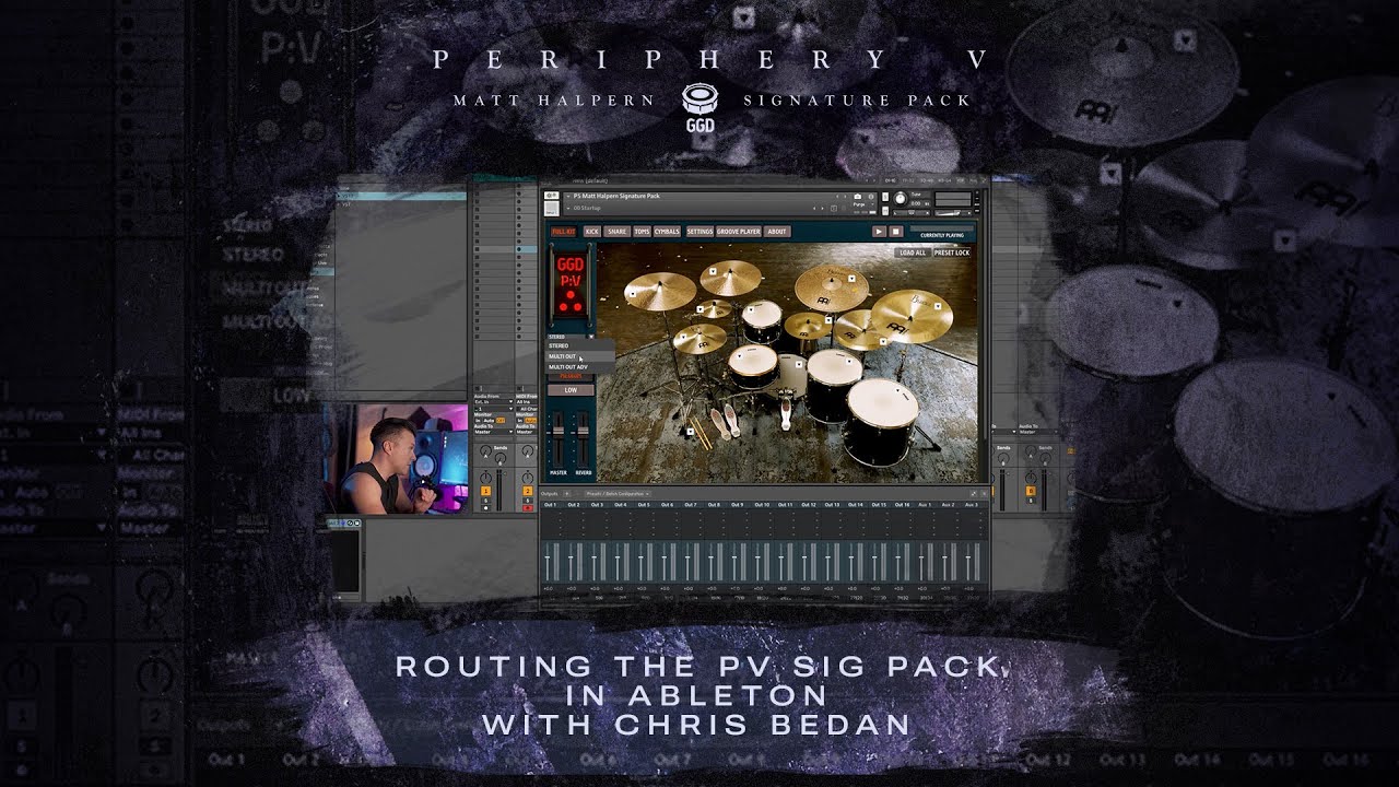 Routing the PV Signature Pack in Ableton w/ Chris Bedan.