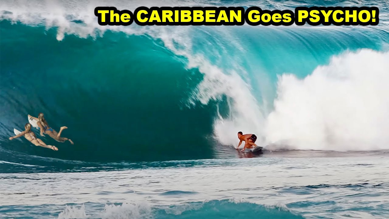 RAW FIRING BARBADOS FREESURF SESH B4 the WSL 5,000!