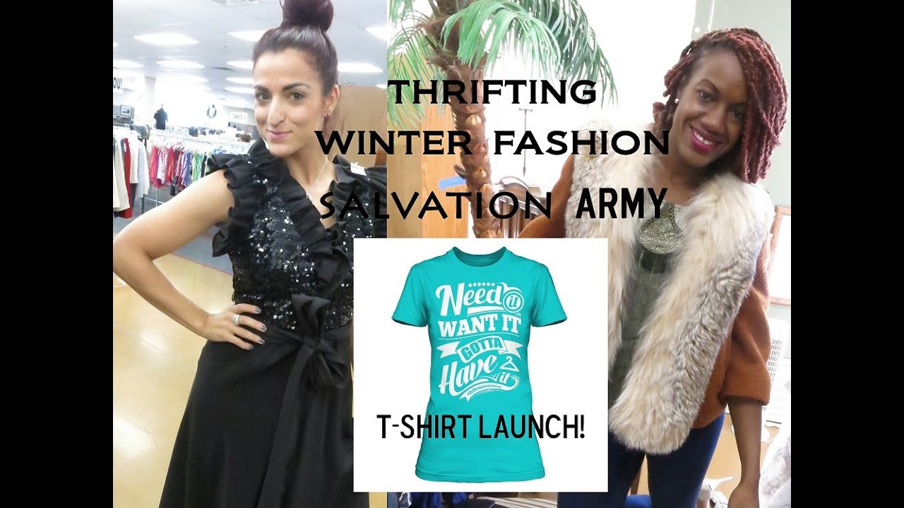 Salvation Army & NEW T-SHIRT REVEAL|Come Thrifting with us|
