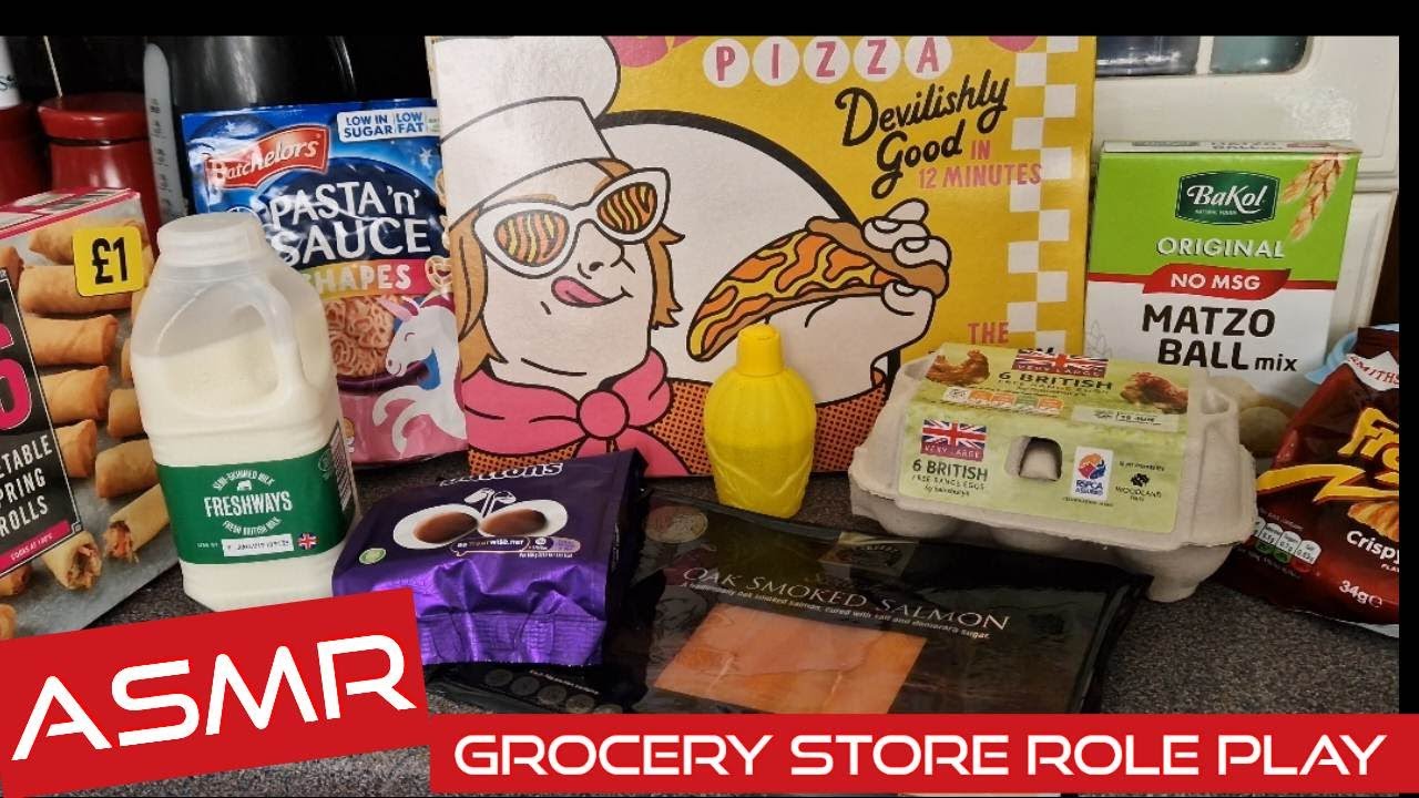 Lose yourself in this LoFi ASMR Grocery Store RP  #asmr
