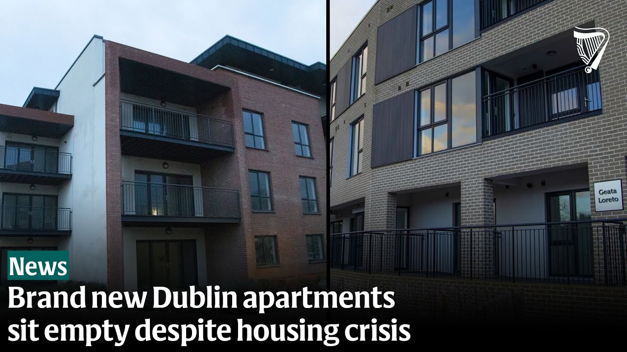 Blocks of Dublin apartments sit empty despite housing crises