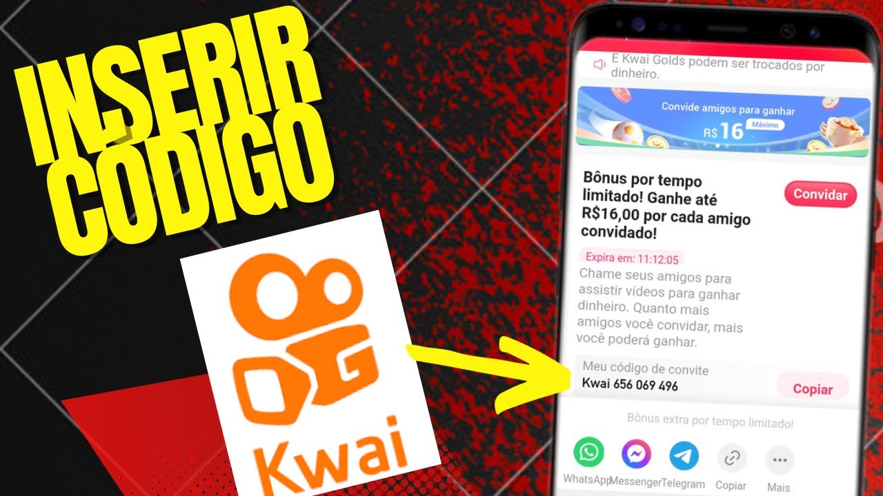 Como Colocar o C&oacute;digo KWAI - Onde Colocar C&Oacute;DIGO do KWAI