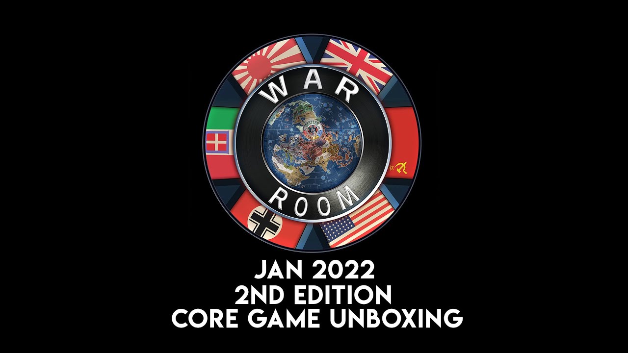 War Room: A Larry Harris Game (2nd edition) - core unboxing 2022  (final)