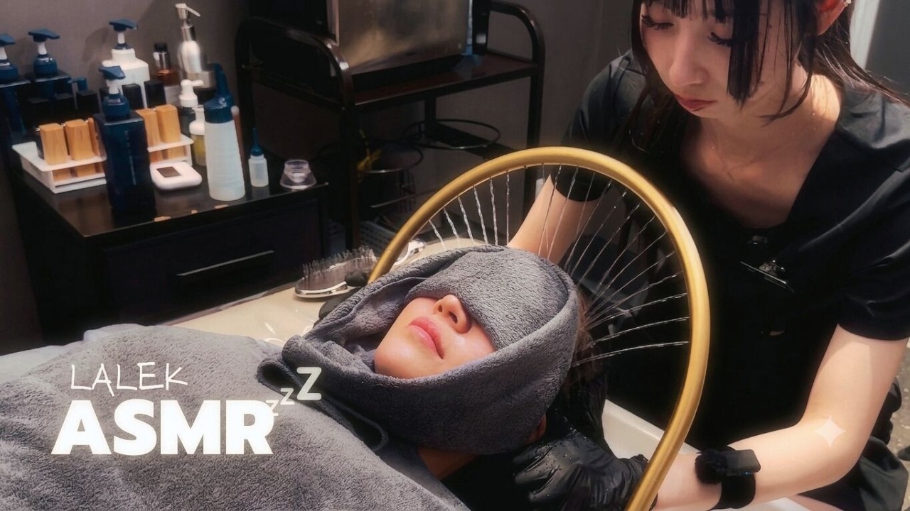 Deep Pressure Scalp Massage Head Spa in Osaka | ASMR Real Japanese Spa