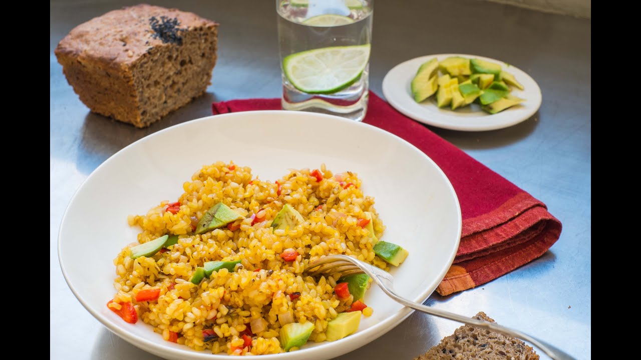[Gourmet Végétarien] Riz Complet au Safran, Gingembre et Citron Vert
