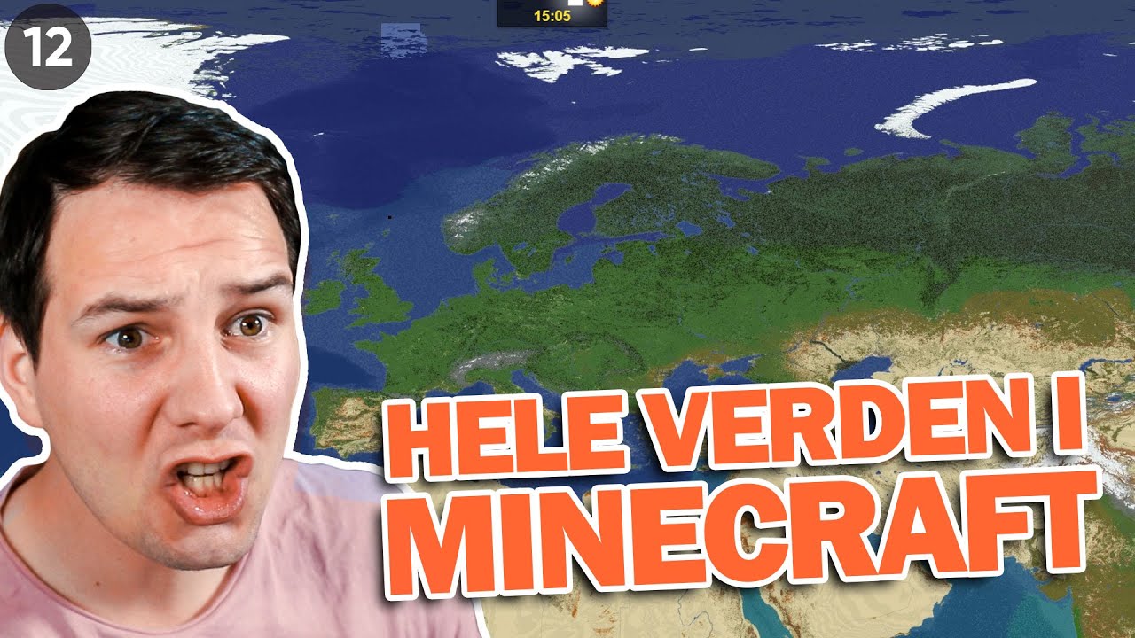 Minecraft, Men Kartet Er Hele Verden
