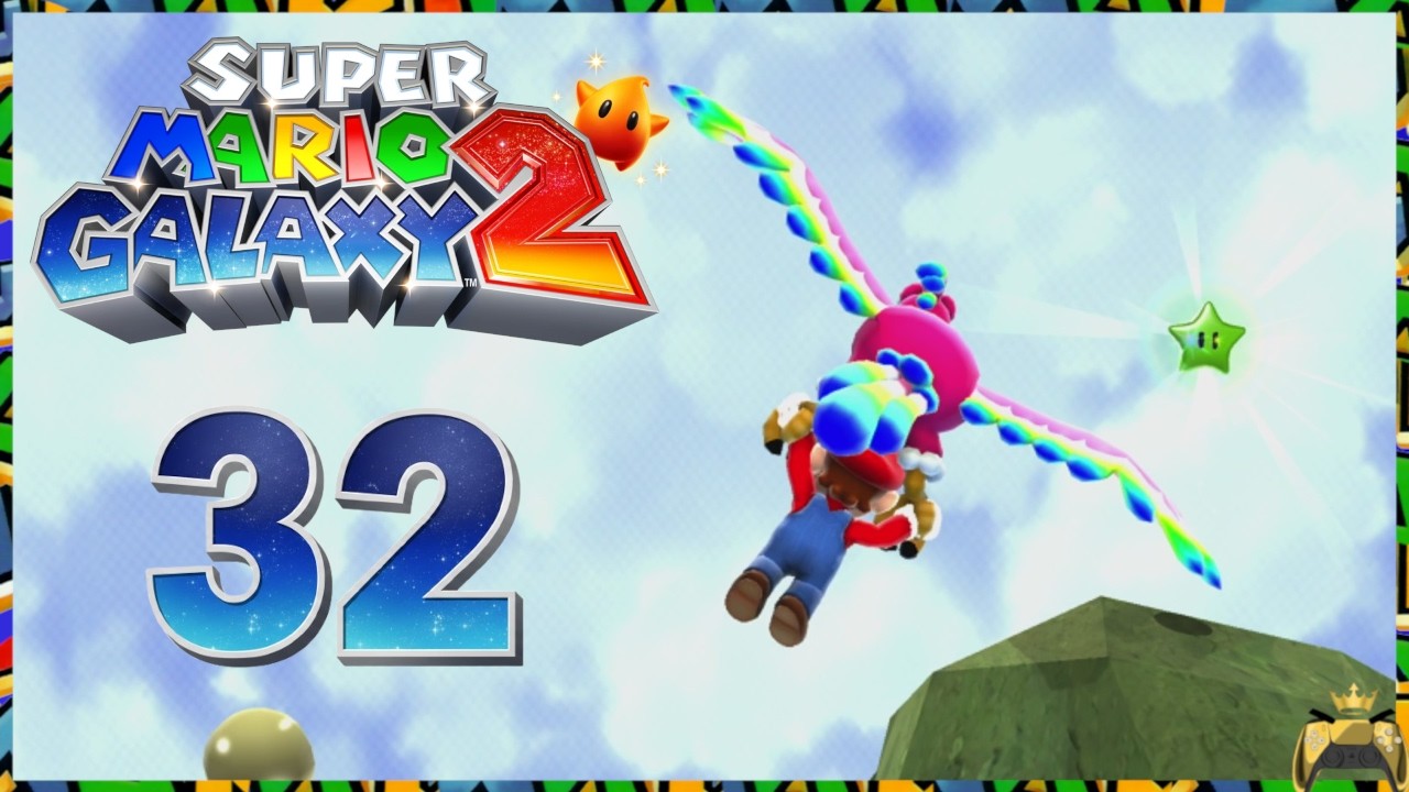 SUPER MARIO GALAXY 2💫 #32 Grünsterne: Bröselbrock-Galaxie, Sinkflug-Galaxie & Kosmobucht-Galaxie