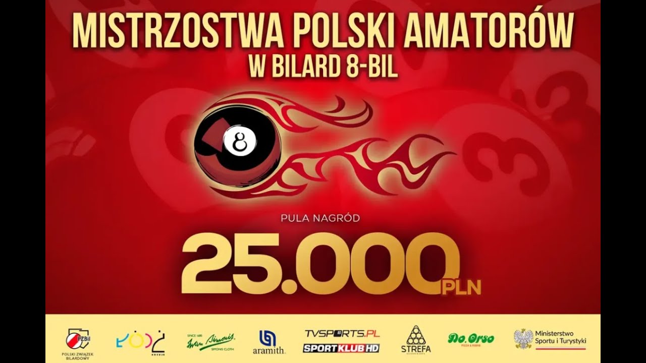 Eliminacje do Mistrzostw Polski Amatorów w 8-bil (1/5)