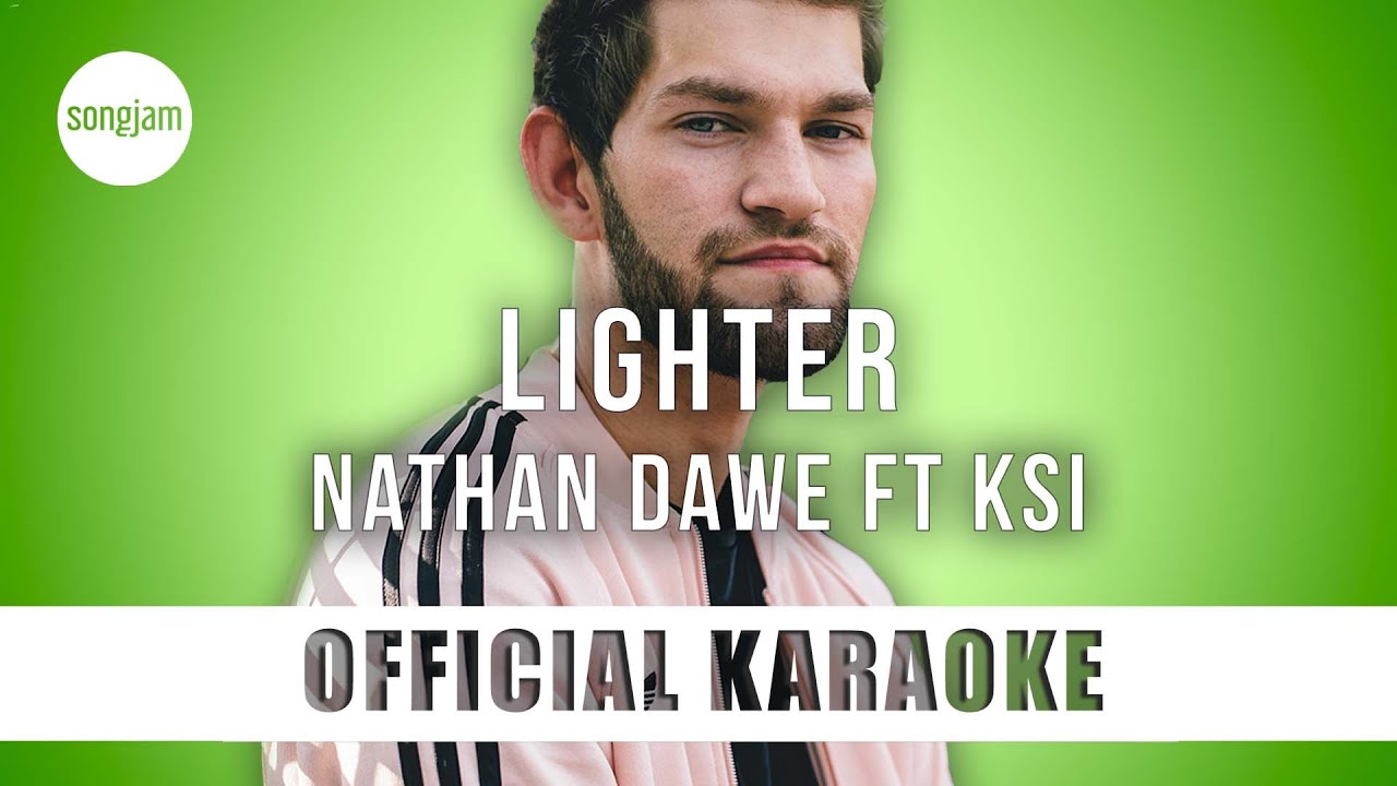 Nathan Dawe - Lighter ft. KSI (Official Karaoke Instrumental) | SongJam