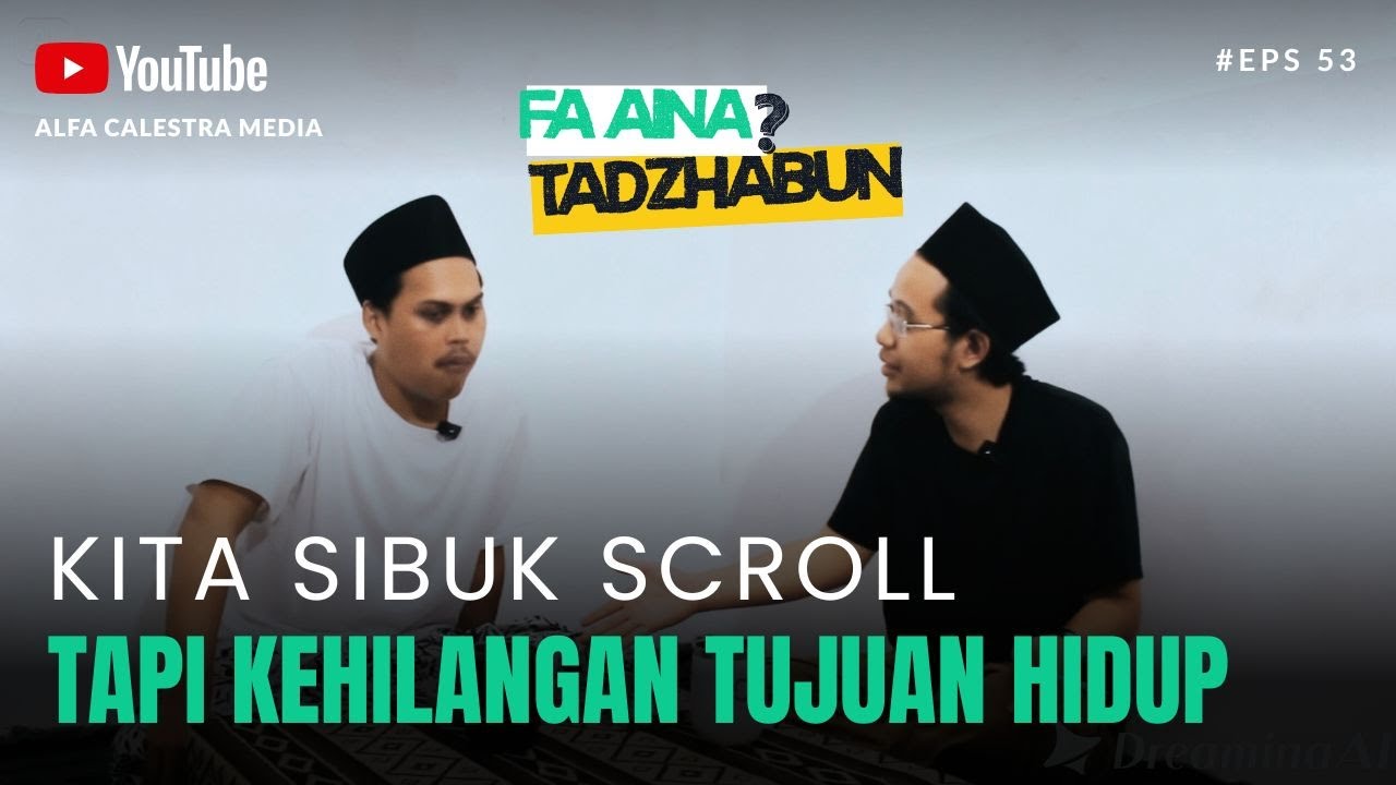 DULU BANGUN PERADABAN, SEKARANG SIBUK SCROLL?!