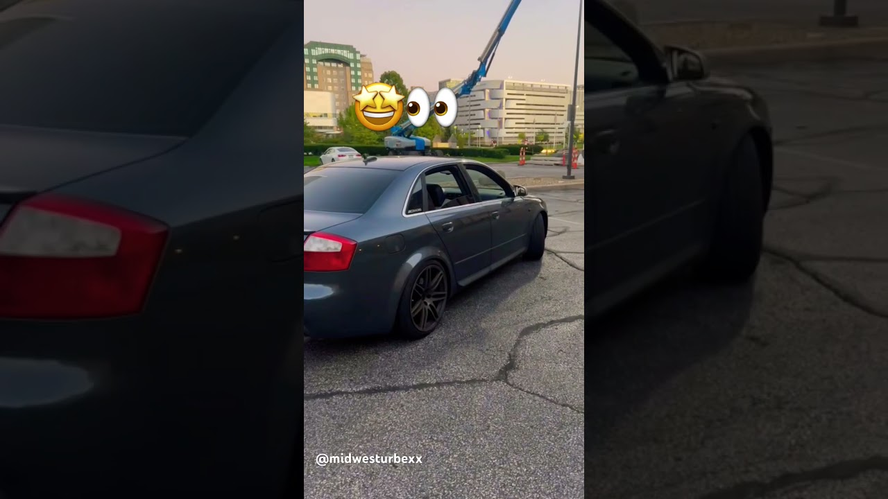 Audi B6 S4 V8 🤩😍owner: midwesturbexx 🏎️#audi #v8power #naturallyaspirated #chilling #car #sedan