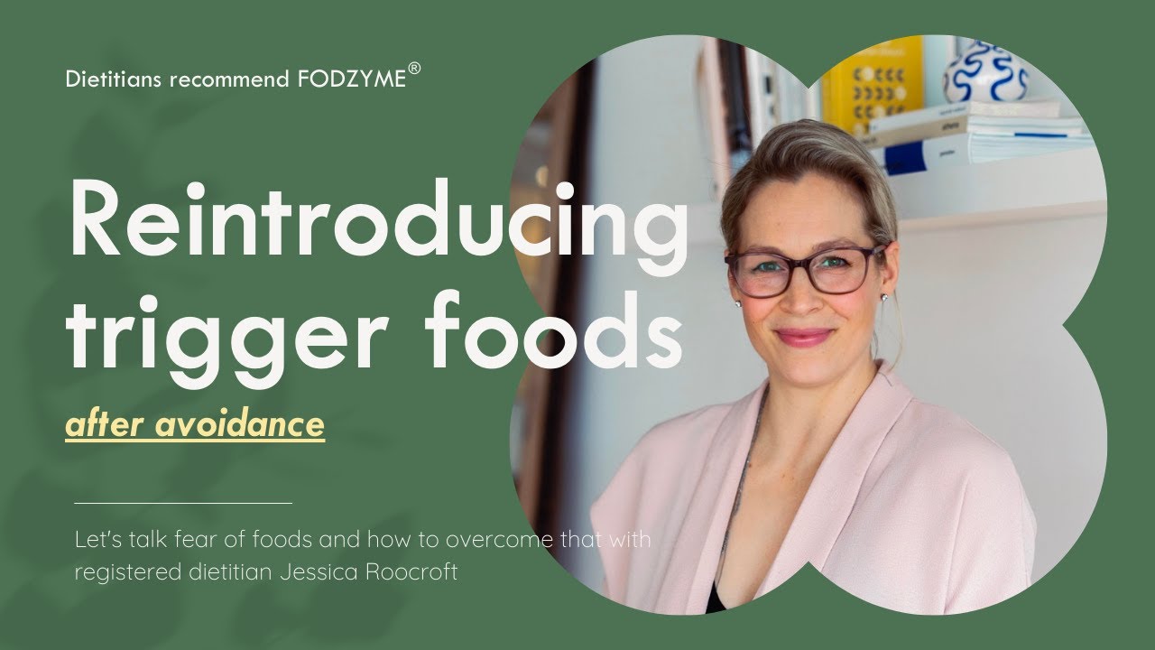 Jessica Roocroft, RDN recommends FODZYME to reintroduce high-FODMAP trigger foods