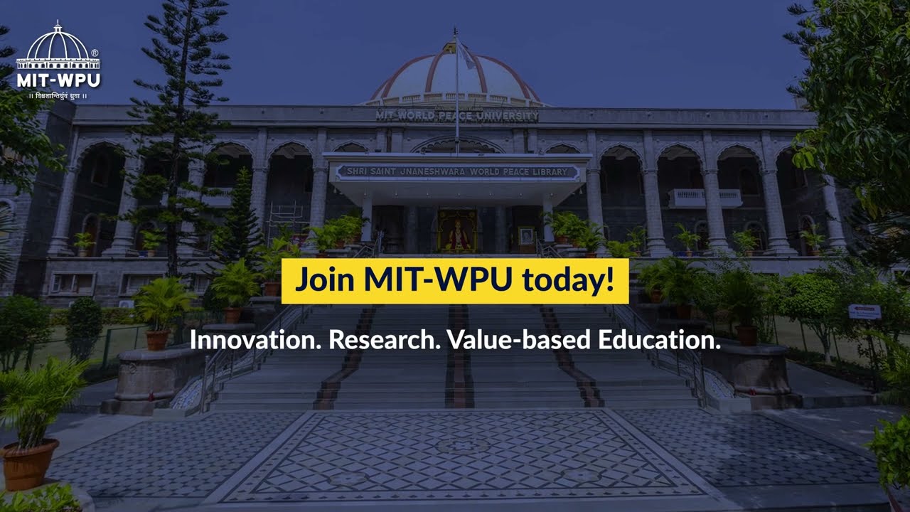 Create an impactful career with MIT-WPU. Admissions open for 2022!
