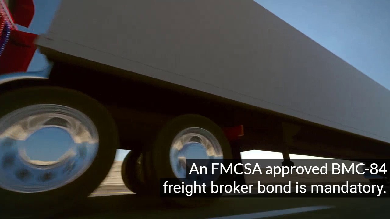 BMC 84 Freight Broker Bond video