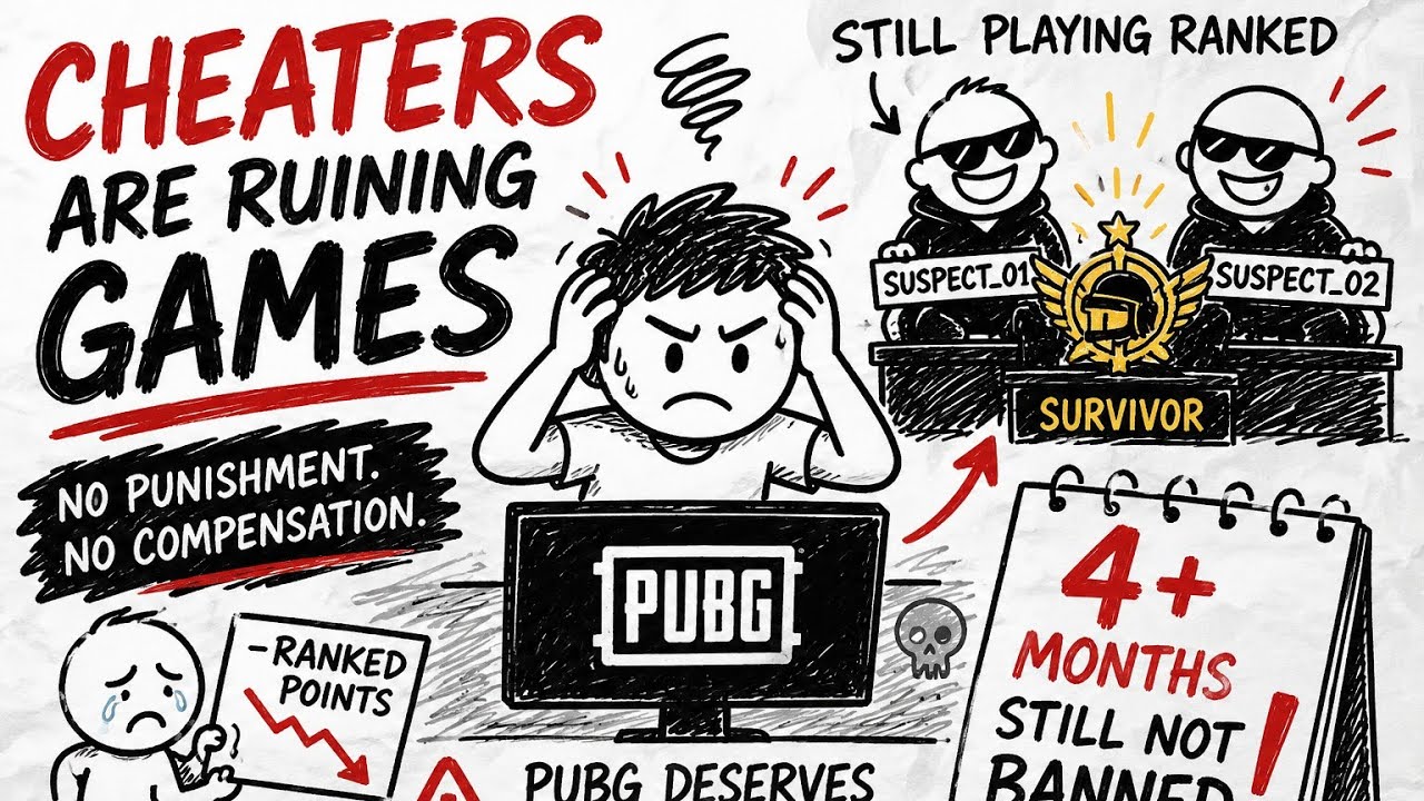 Just another game ruined by cheaters | PUBG