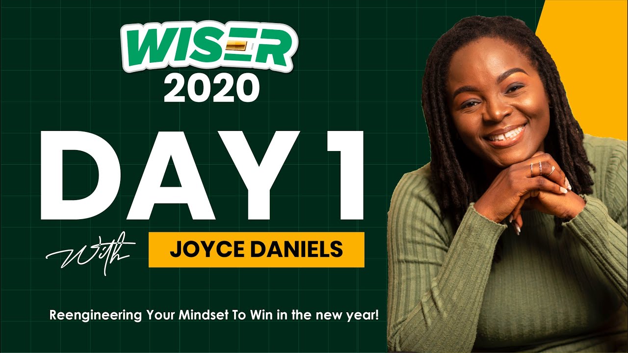 Day 1 - WISER 2020 6am session with Joyce Daniels
