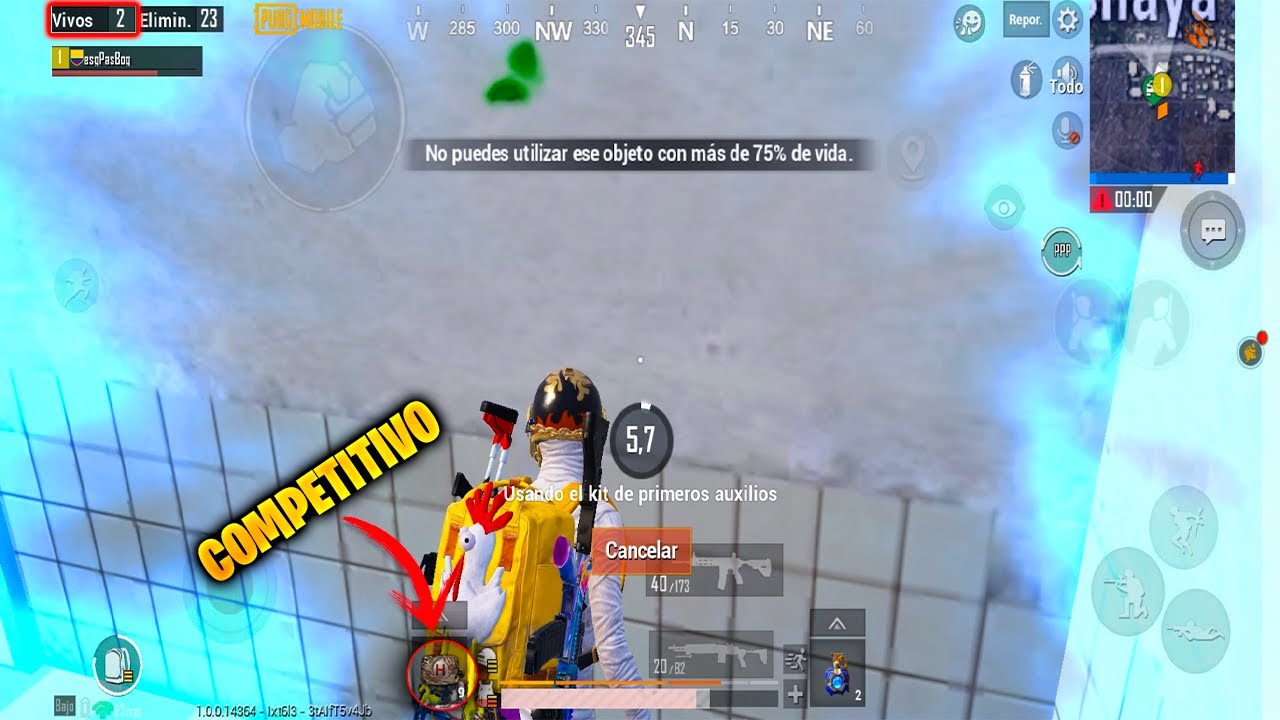 GANANDO PARTIDA CLASICA AL ESTILO COMPETITIVO | SOLO VS SQUAD (23 KILLS) | PUBG MOBILE | PASBOG