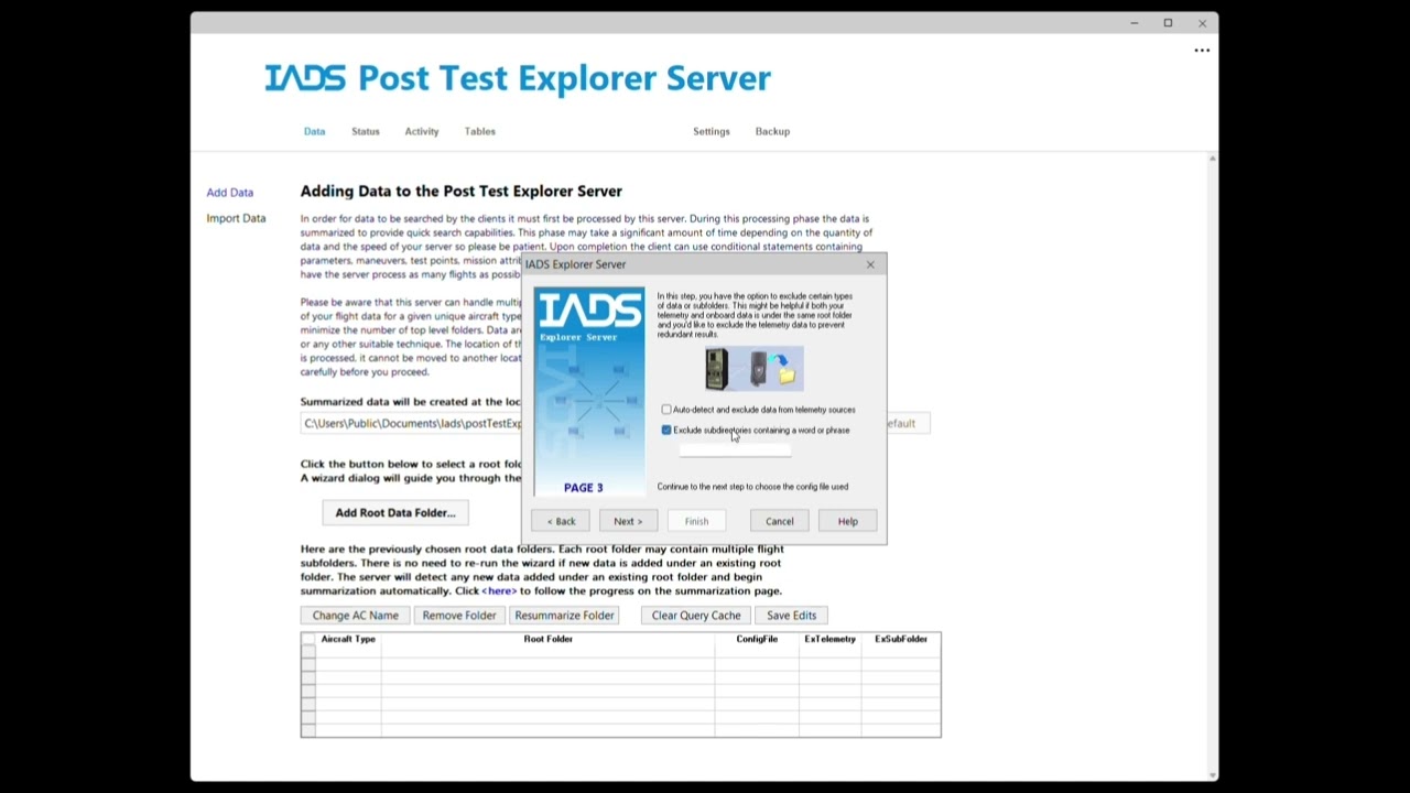 Post Test Explorer Tutorial 1: How to add Data to the Post Test Explorer System