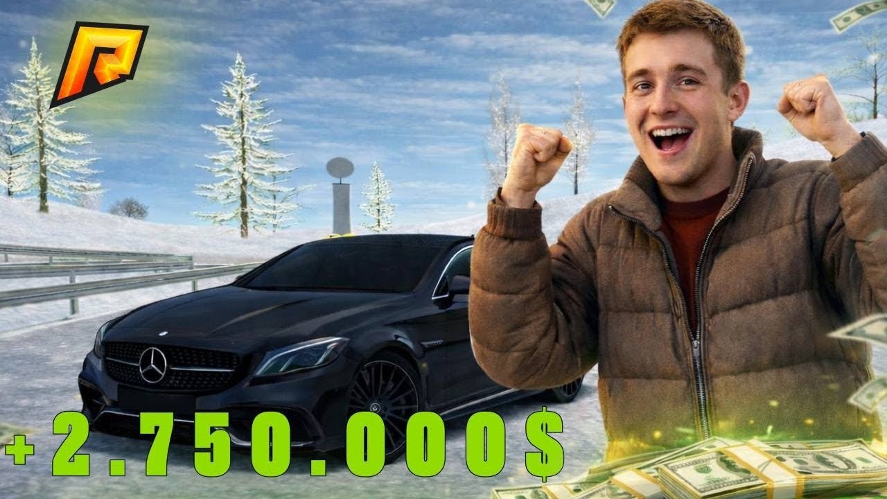 1 АВТО - +2.750.000?! #27 СЕРИЯ ПУТЬ БОМЖА К ТОПОВОМУ БИЗНЕСУ (RADMIR CRMP-HASSLE ONLINE)