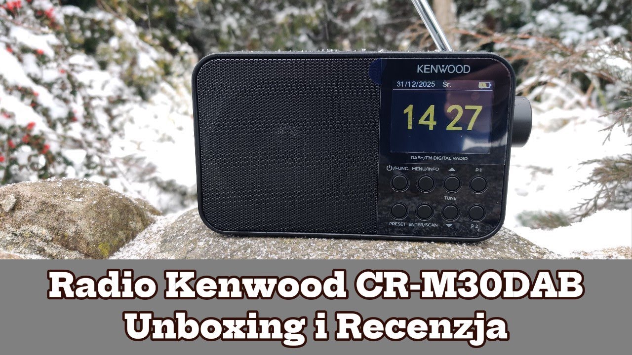 Radio Kenwood CR-M30DAB.Unboxing i Recenzja.