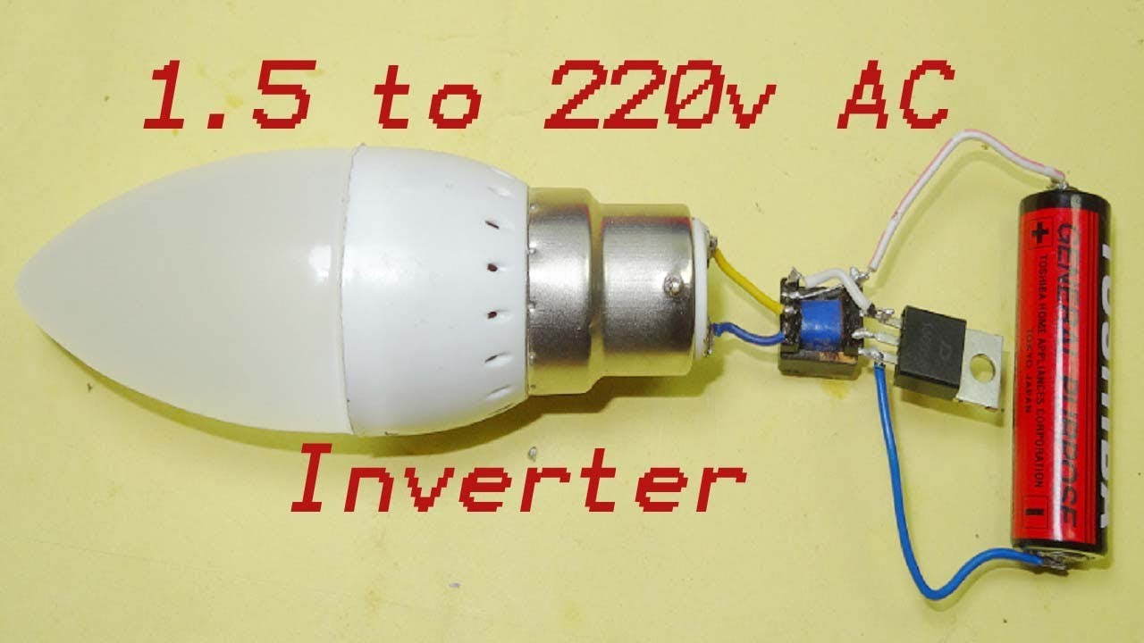 1.5v to 220v inverter / with mobile charger transformer