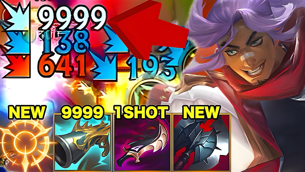 Wild Rift China Akshan Mid - 26KILL Insane Carry - New Empowerment One Shot Build Runes